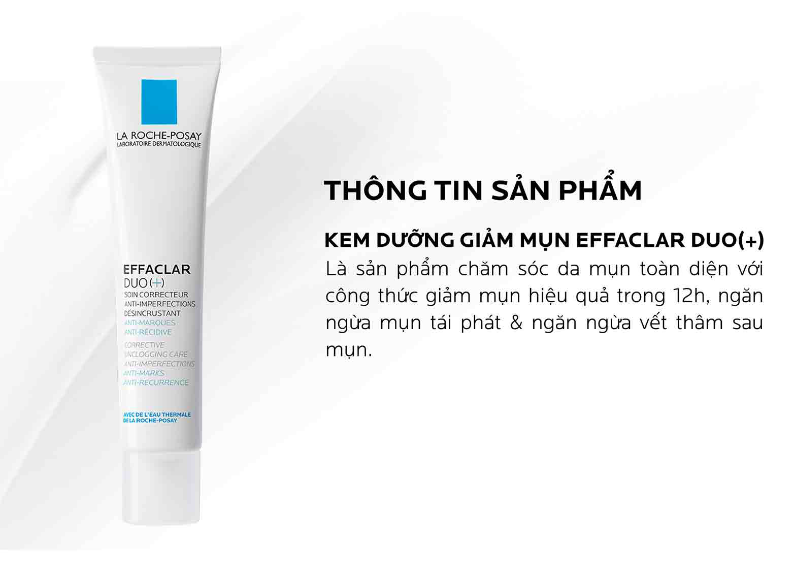 Kem trị thâm mụn làm trắng da La Roche-Posay Effaclar Duo+ kem trị mụn thâm trắng da, kem tri mun tham trang da, top 5 kem trị thâm mụn, kem trắng da trị thâm mụn, kem trị mụn thâm trắng da hiệu quả, kem face trị mụn thâm trắng da, kem trị mụn thâm đỏ, sản phẩm trị mụn và thâm, kem dưỡng trắng trị thâm mụn