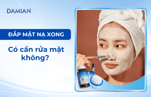 Đắp mặt nạ xong có cần rửa mặt không