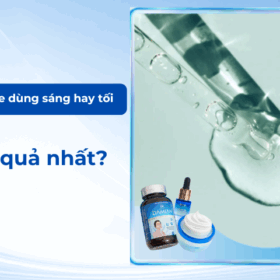 Niacinamide dùng sáng hay tối đem lại hiệu quả cao nhất