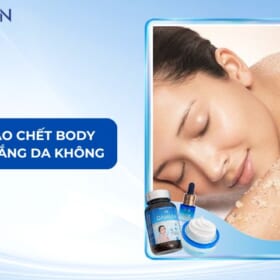 tẩy tế bào chết body có làm trắng da không